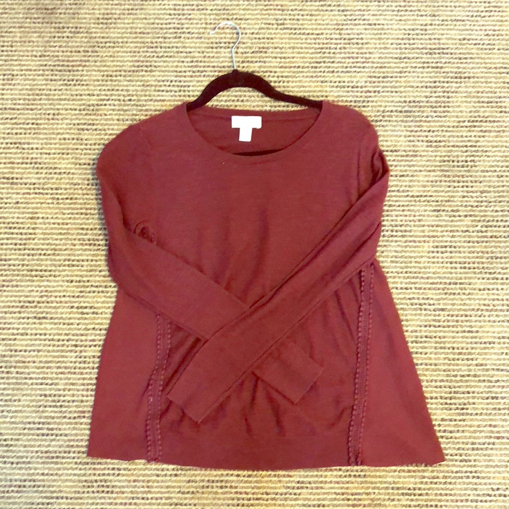 LOFT Maroon Shirt